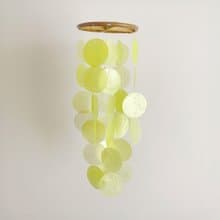 DIY-KIT | Finnish Bakery_Round_Lemon Yellow | Shell Wind Chime Mobile | #0-407