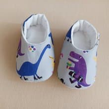 【11/14後出貨】恐龍 彌月禮物 嬰兒鞋  寶寶鞋 手工嬰兒鞋 功夫