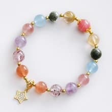 金 - 隨心所欲7A晶石手鍊(含開光)五行、招財、事業、貴人