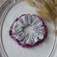 碎花棉布手作大腸發圈發飾發繩頭飾