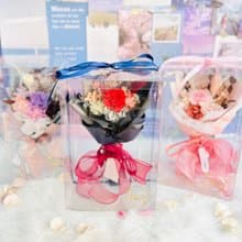 母親節花束 永生花康乃馨花束 紅色/紫色/粉紅色