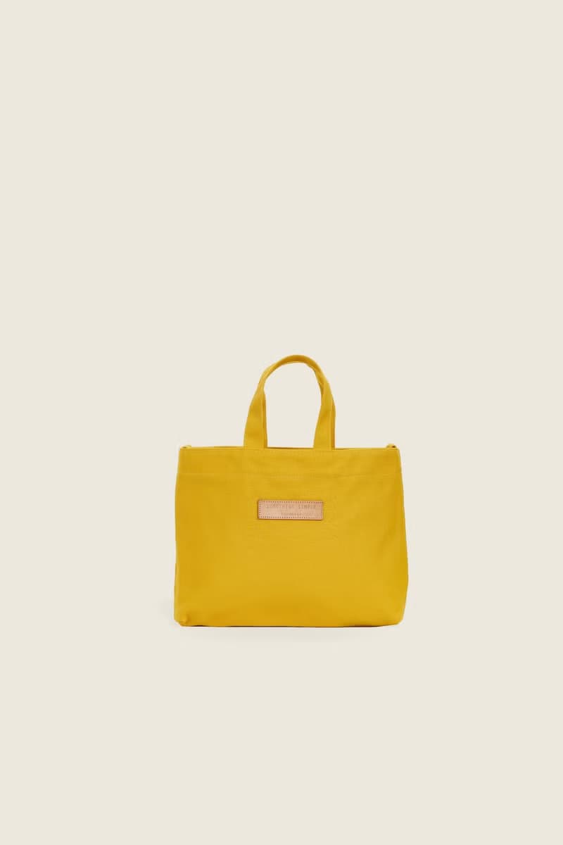PETITE - canvas crossbody (yellow)