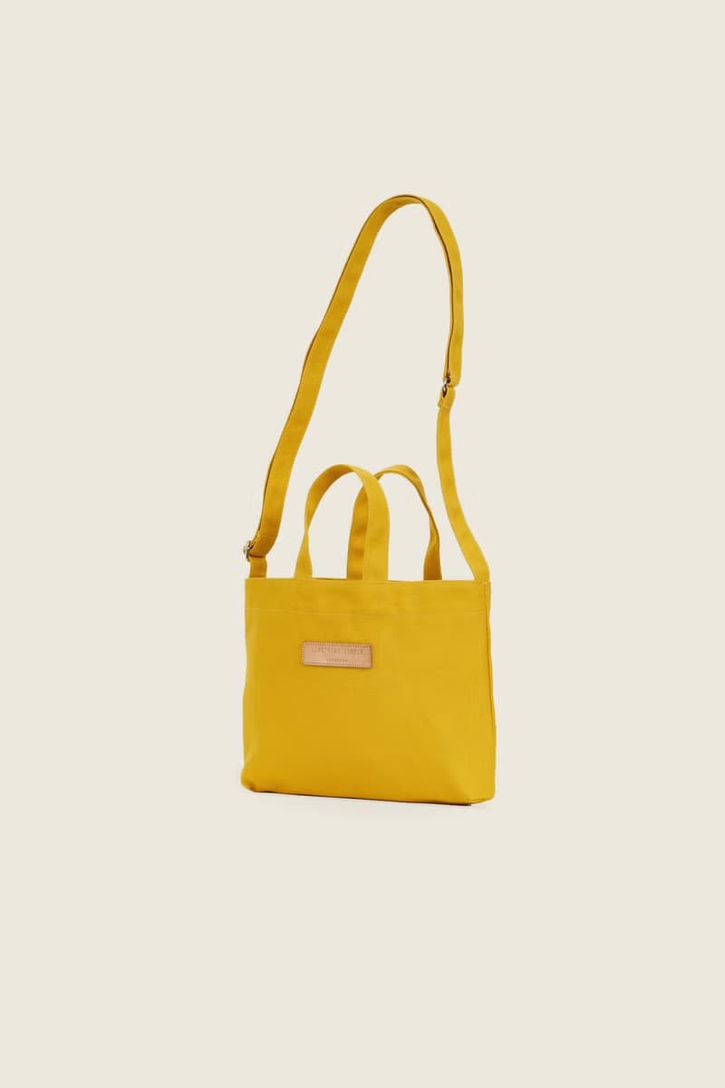 PETITE - canvas crossbody (yellow)