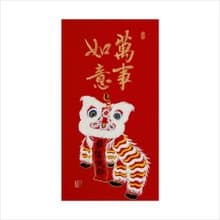 春華工坊/手寫手繪年畫/萬事如意/T03-2025