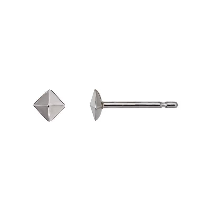【Second Earrings】 鉑金耳環 (4mm)