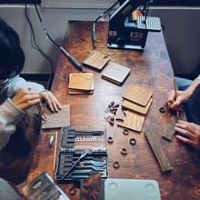 【一人成團】台北迪化街手工戒指體驗課/木戒指