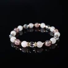 春舞芭蕾 // 草莓晶粉晶白水晶 手鍊 // 桃花 人緣 貴人運