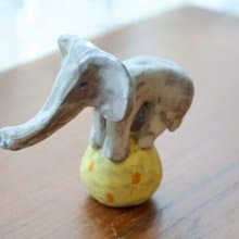 【聖誕節禮物】頑皮大象雕塑擺飾A