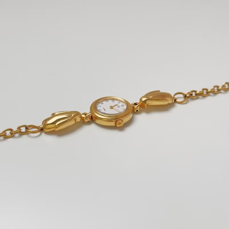 Fill Citizen Gold Tone Chain Bracelet Watch