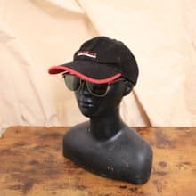 Back to Green::經典品牌帽 REEBOK 紅黑 d-16//vintage hat