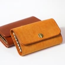 【生日禮物】本色六環鑰匙包 l 歐洲頂級植鞣革 l 純銅五金