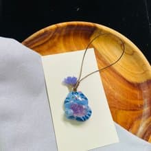 能量守護小小喵手作療癒吊飾 紫水晶/禮物/可愛