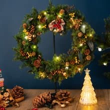 【聖誕裝飾x交換禮物】 永生雪松聖誕花圈 經典聖誕綠