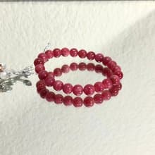 快速出貨高等級天然薔薇輝手鍊 豔麗玫瑰石 巴西冰透薔薇輝