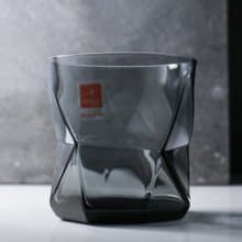 330cc【幾何建築鑽石杯】紳士灰 義大利 Bormioli Rocco幾何杯