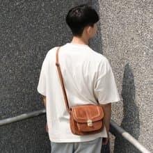 【母親節禮物】游牧印記真皮口袋馬鞍包-5519_三色