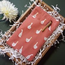 手工縫製-護理師/醫師 雙層筆袋(糖果鴨鴨)