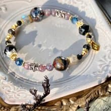 -末日審判-天然水晶手鏈/黃銅手鍊