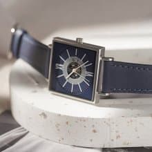 方型簡約 - 寧靜藍