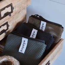 【mesh mini wallet】3つの収納 メッシュ ミニウォレット