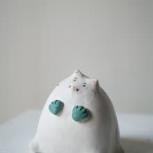 美人魚招財貓