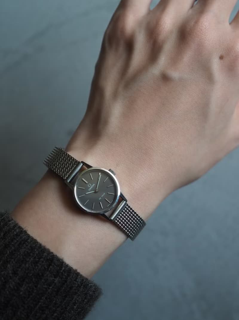 OMEGA オメガ DE VILLE デヴィル ラウンド ウォッチ 腕時計 シルバー レディース ヴィンテージ アンティーク
