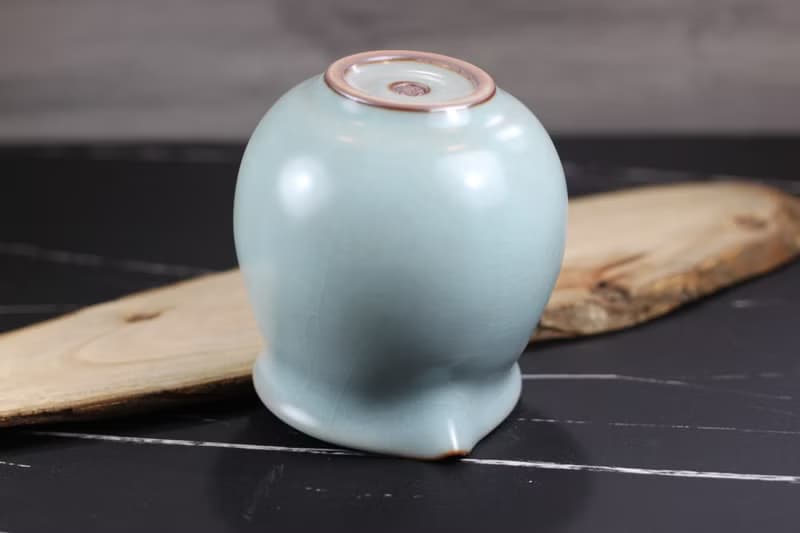 【送禮好物】360~400ml 汝窯無把 手拉坯 咖啡下壺 茶海 公道杯