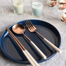 304不鏽鋼玫瑰白餐具|湯匙、筷子、叉子