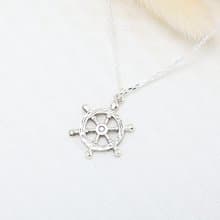 【Angel & Me】夢想之舵  船舵 s925 純銀 項鍊 生日 情人節 禮物