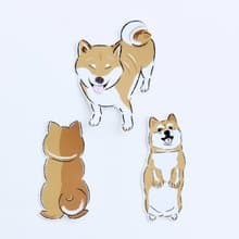 小飯糰  柴柴大型防水貼紙 No.4 柴犬 行李箱貼紙