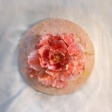 高雅牡丹立體畫 花畫 永生花 居家佈置 品味送禮 金箔 肌理 聚會