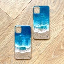 iPhone 14/15 series Beach Phone Case, Hand-painted, Ideal Gift
