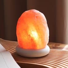 小玫瑰原礦 I 清水模 I 原色甜甜圈底座 I 小靠山 正能量 I 鹽燈