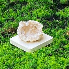 能量招財瑪瑙小白晶洞 療癒 開運 淨化 原礦 聖誕禮物 交換禮物