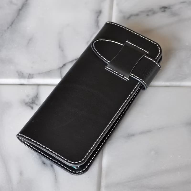 カード収納重視の長財布　No.5　ブッテーロ