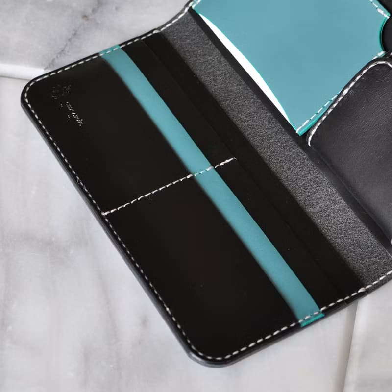 カード収納重視の長財布　No.5　ブッテーロ