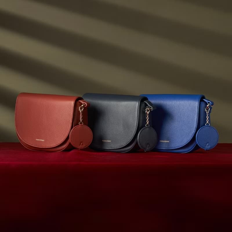 PA-CASUAL真皮馬鞍包-多色任選