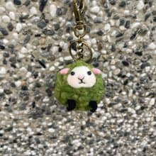 芥末綠 小羊 吊飾 聖誕禮物