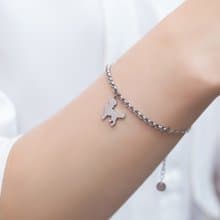 抗敏醫療鋼 狗狗手鍊系列-貴賓狗