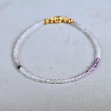 【日本製】スーパーセブンの極細ブレスレット　万能の石・調和