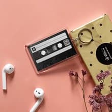 一對優惠【訂製情侶週年禮物】錄音鑰匙圈 掃碼聽歌 懷舊錄音帶