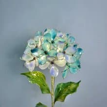 【誕生花燈】6月・繡球花。小夜燈。生日禮物