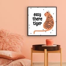 Easy there tiger !-童趣/掛畫/老虎/虎年/新年掛畫/複製畫/過年