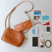 日本休閒隨身兩用側背包 手拿包 Made in Japan by CLEDRAN
