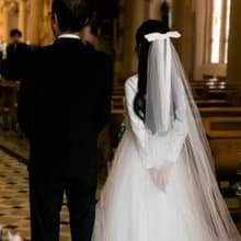 Valentino Bow Wedding Veil