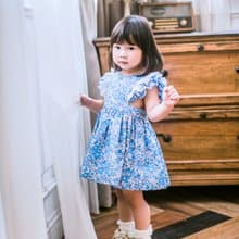 英國LIBERTY FABRICS女童Stella法式圍裙洋裝
