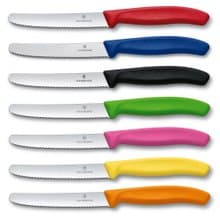 VICTORINOX 瑞士維氏 Swiss Classic 蔬果廚刀及餐刀 番茄刀