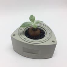 轉子引擎造型水泥盆