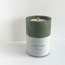 fragrance candle granité homme kaki