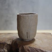 【送禮好物】80ml 純手捏茶杯 小酒杯 陶作家葉佳佩純手捏製